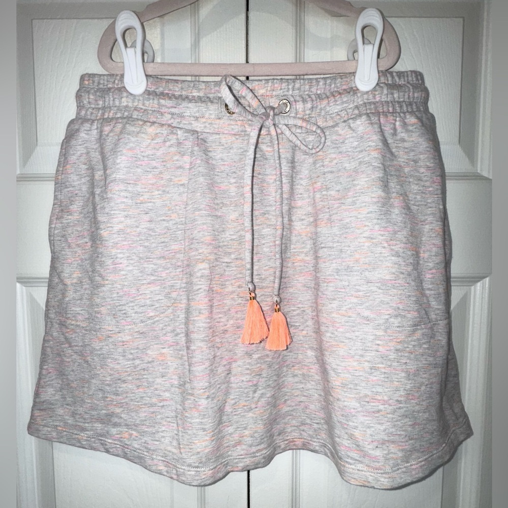 Lily Pulitzer Zia Heathered Space Sky Gray skirt. Size Small. EUC